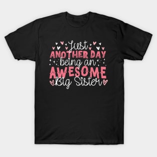 Just Another Day Being An Awesome Big Sister T-Shirt